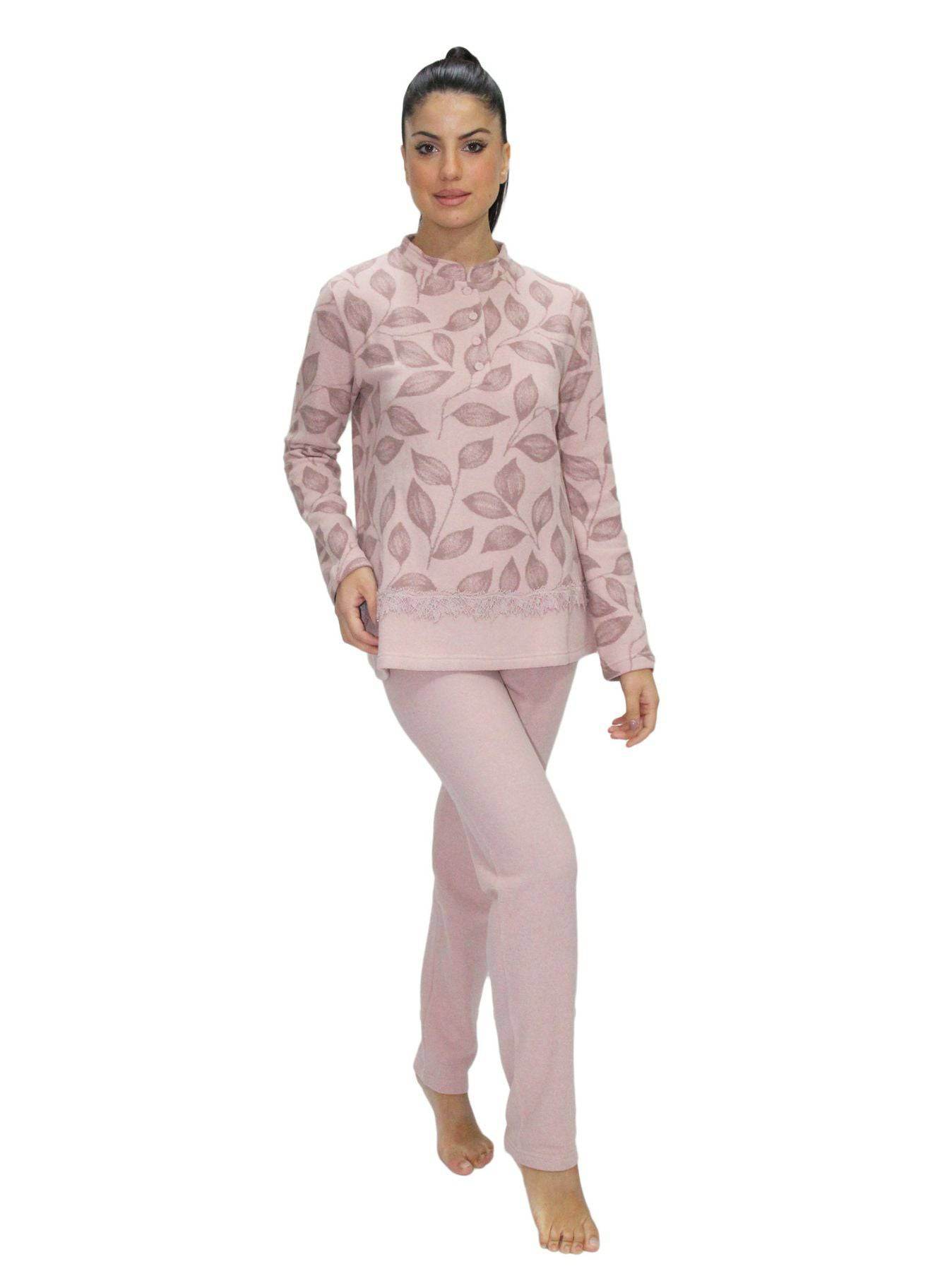 Pigiama Lungo Donna I2316 Fida - evabiancheria